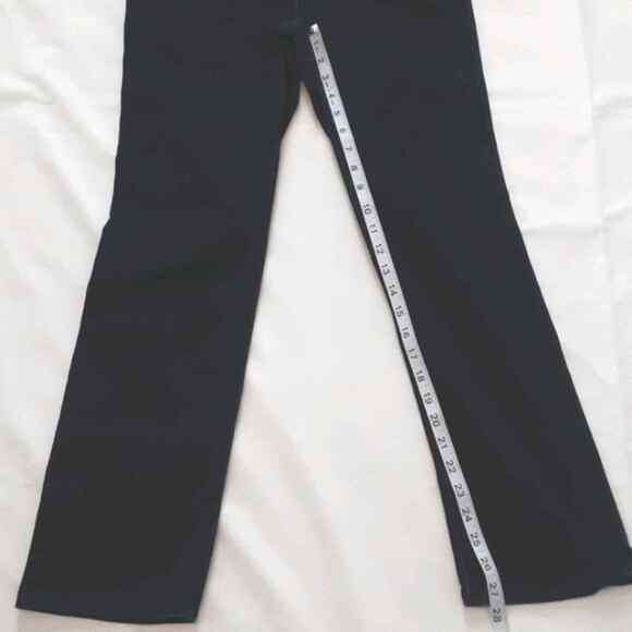 NYDJ Marylin Straight Leg Rapture Dark Wash Lift Tuck Technology Stretch Jeans 4 - Picture 7 of 11